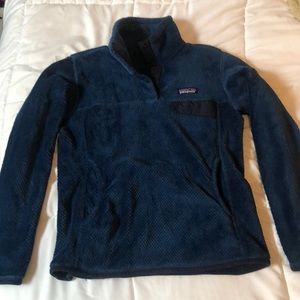 Blue fleece